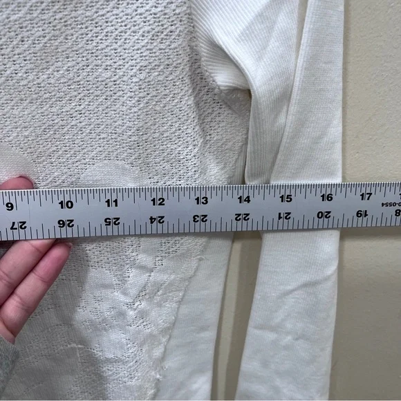 NWT Free People Delilah Long Sleeve Top Color: Clean Ivory size XS boho women’s - Picture 6 of 9